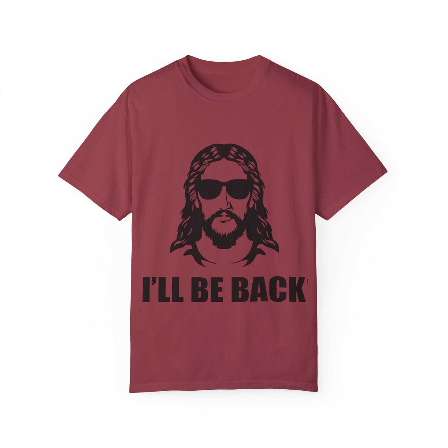 Humorous Jesus Unisex T-Shirt - 'I’ll Be Back' Graphic Tee