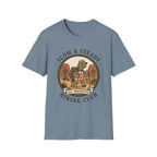 Slow & Steady Hiking Club T-Shirt – Funny Tortoise Hiking Tee, Unisex