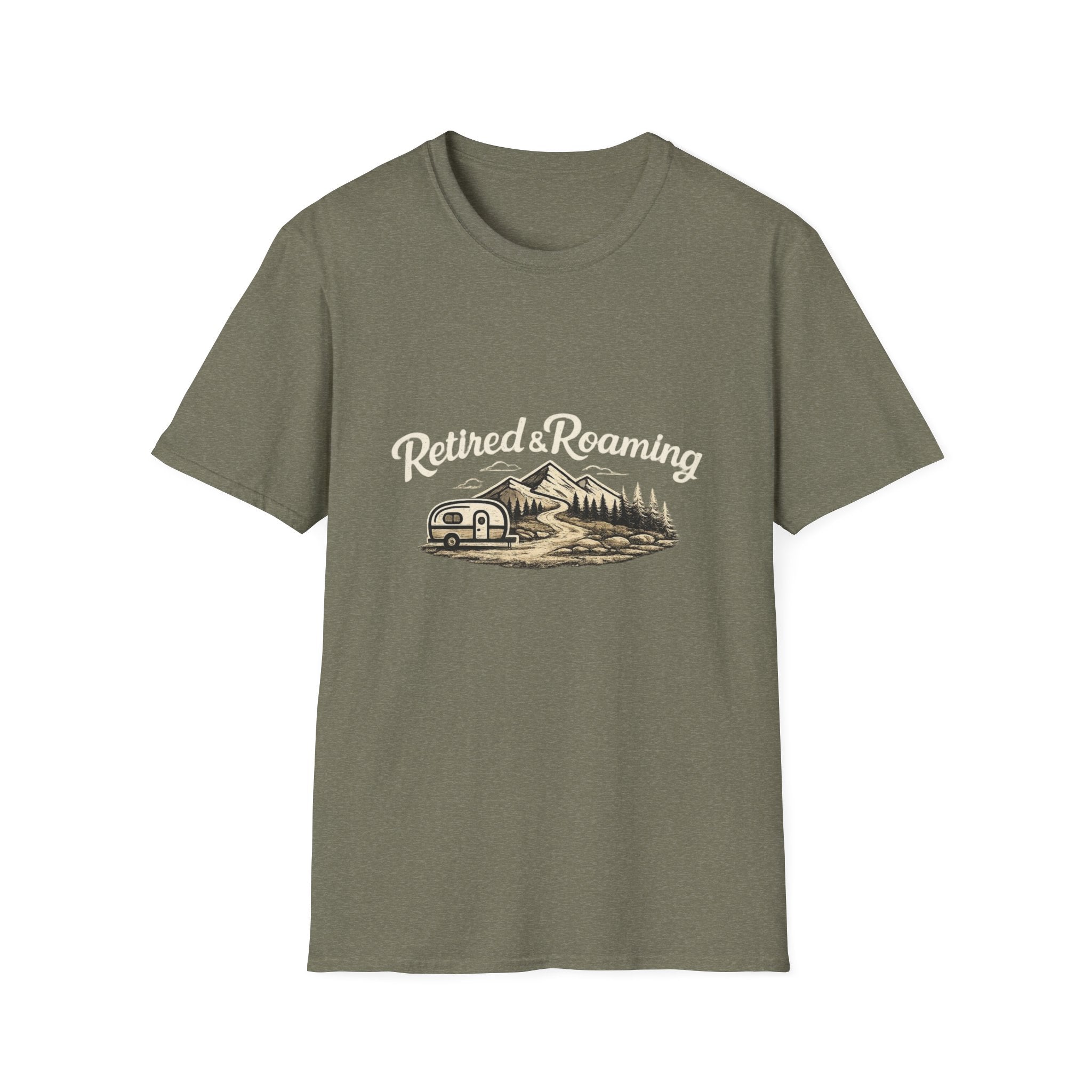 Retired and Roaming dark colors Tee Shirt