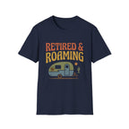 Retro Retired & Roaming  Tee Shirt