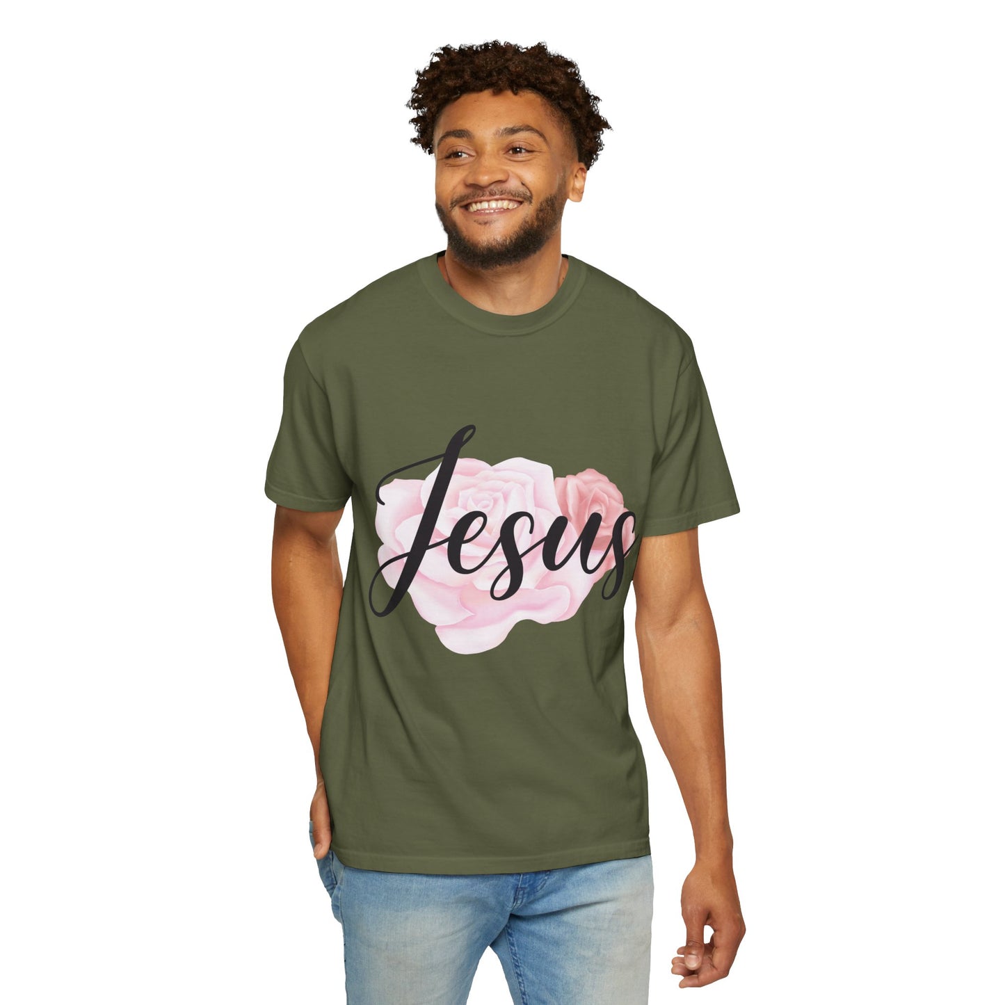 Floral Jesus T-Shirt