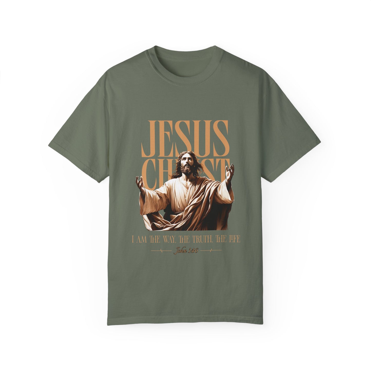 Christian Bible Verse Unisex Tee, The Way The Truth The Life John 14:6 Unisex Shirt, Religious Christian Apparel, Inspirational Graphic Tee, Christian Comfort Tee, John14:6  Scripture