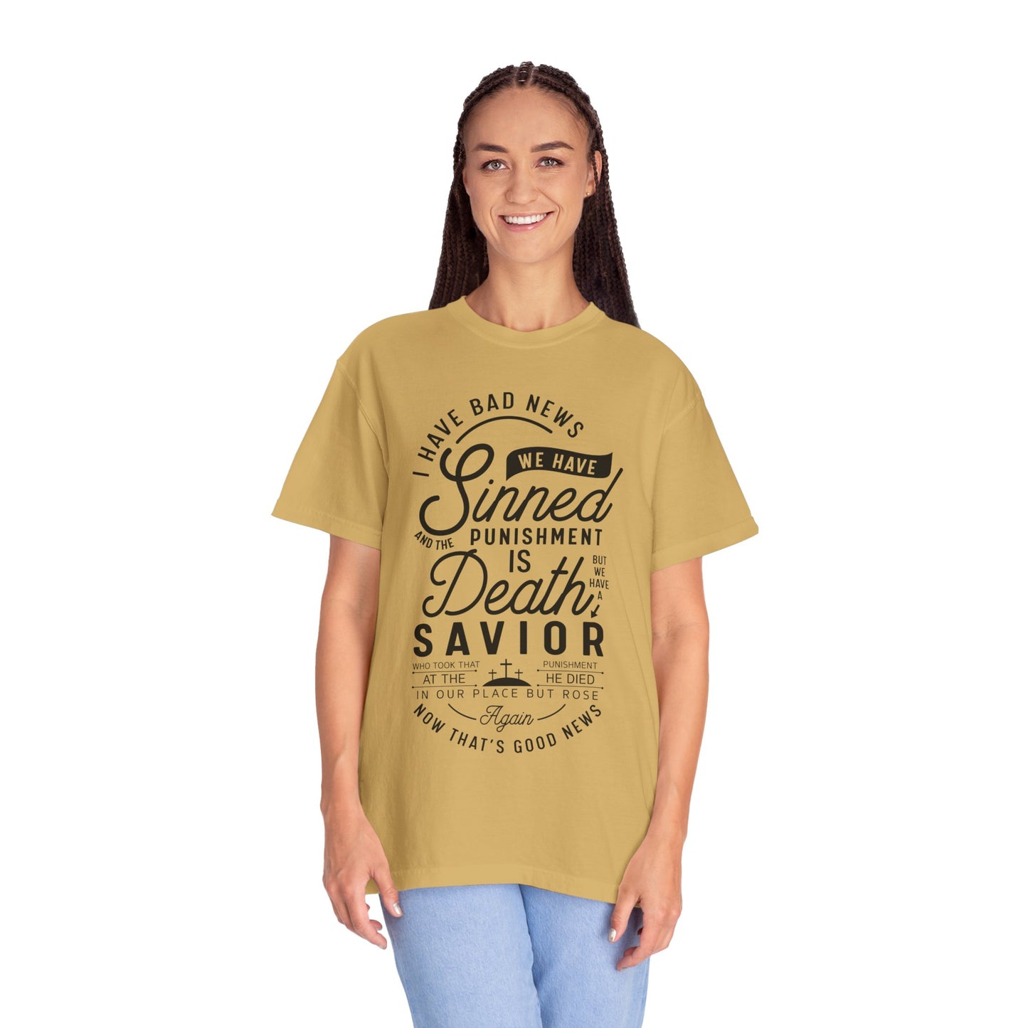 Faith Inspirational Unisex T-Shirt 'We have Sinned'