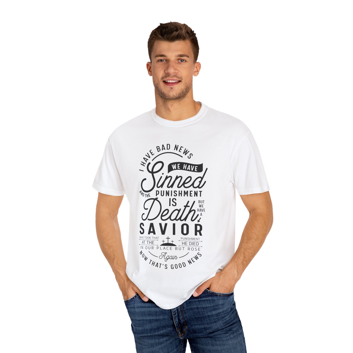 Faith Inspirational Unisex T-Shirt 'We have Sinned'