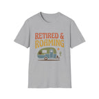 Retro Retired & Roaming  Tee Shirt