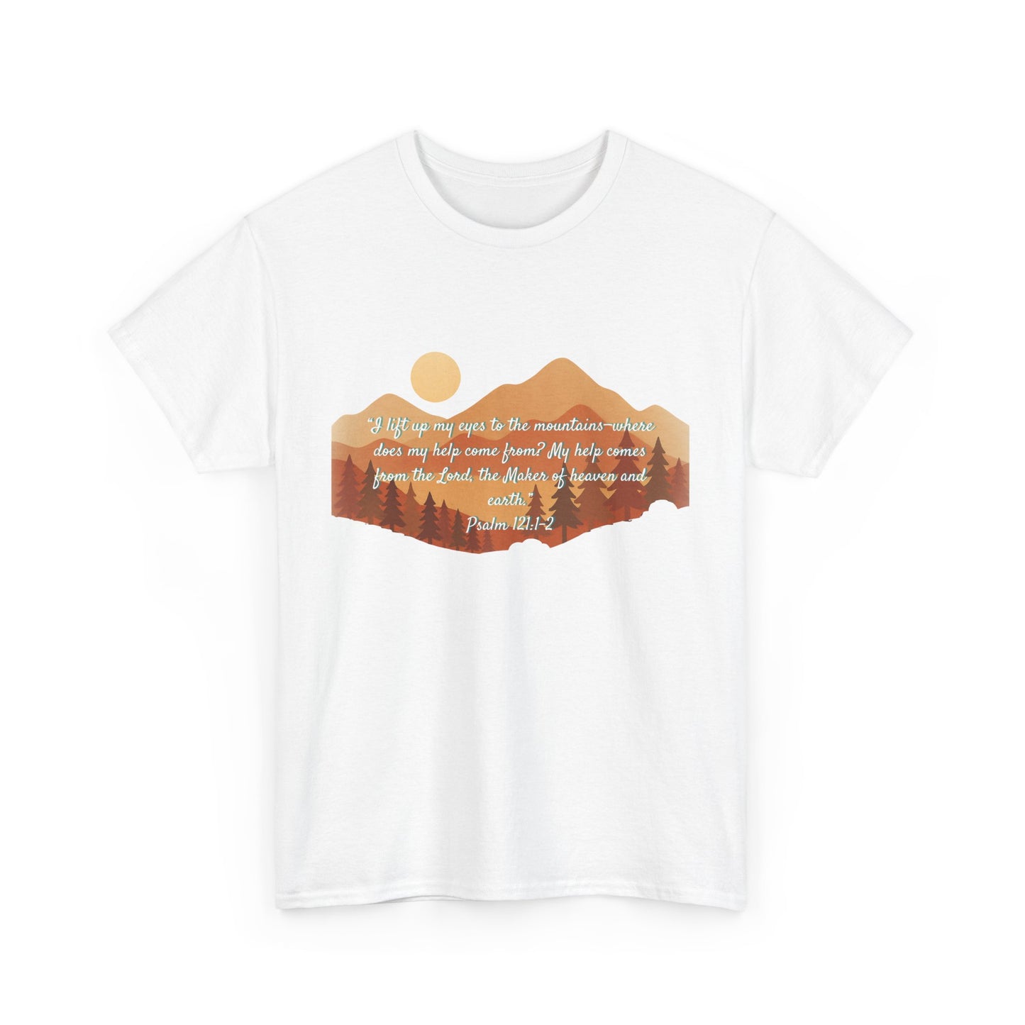 Nature-Inspired Unisex Heavy Cotton Tee, Adventure Tee, Outdoor Lover Shirt, Gift for Hikers, Motivational Tee, Eco-Friendly Fashion