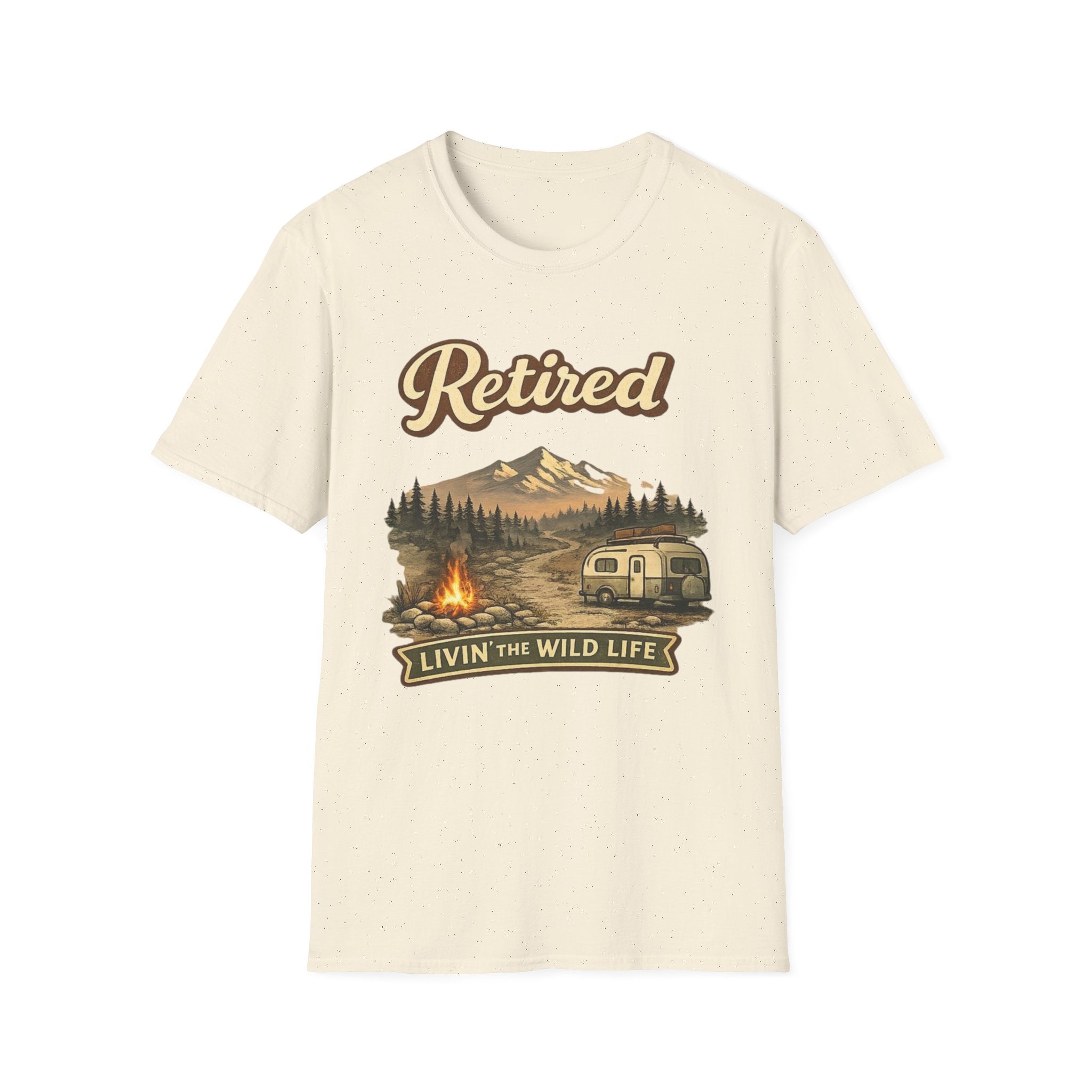 Retired Livin the Wild Life Tee Shirt