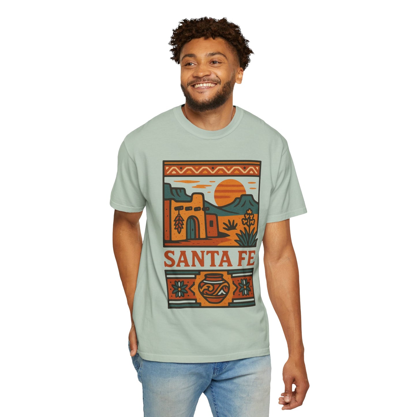 Artdeco Southwest Landscape T-shirt