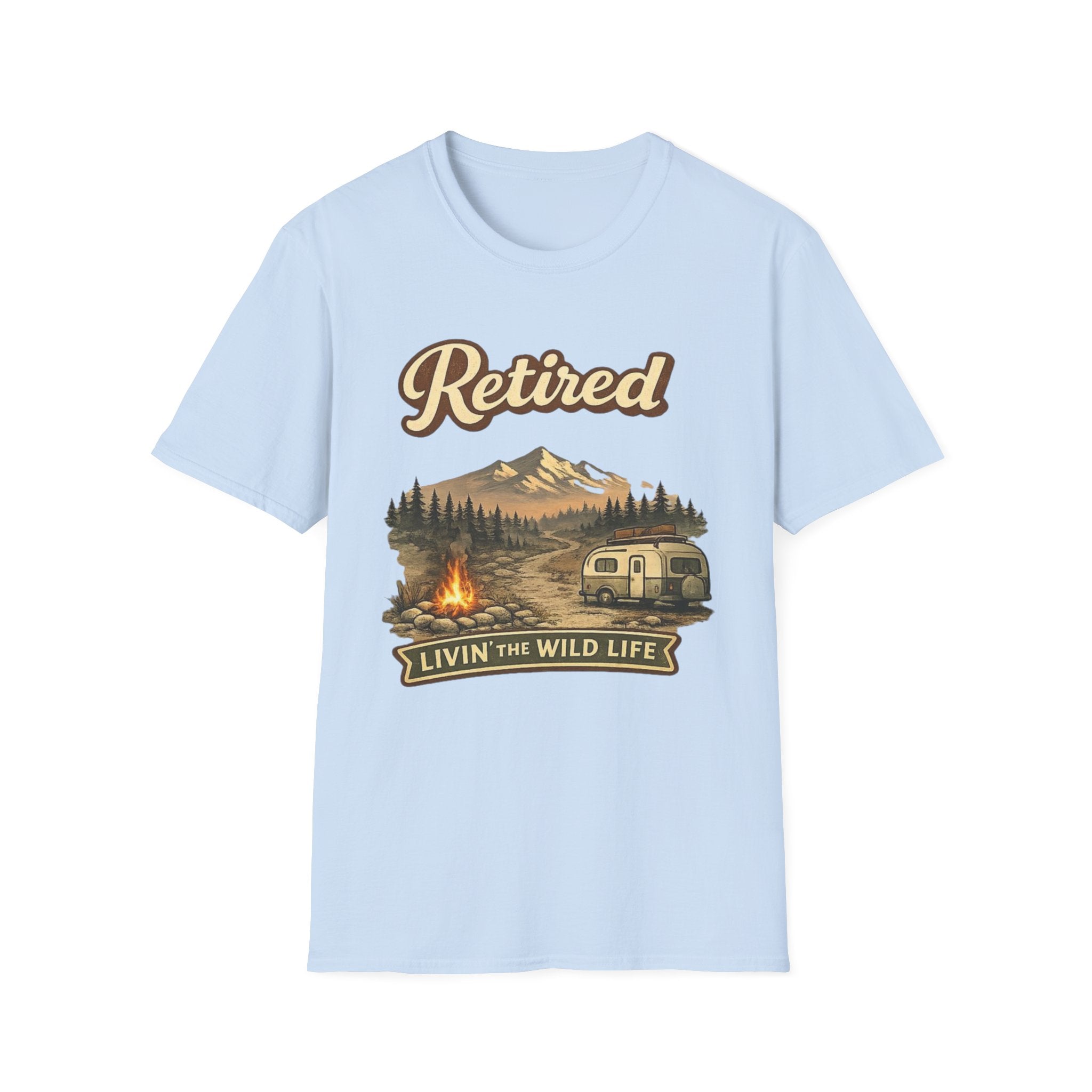 Retired Livin the Wild Life Tee Shirt