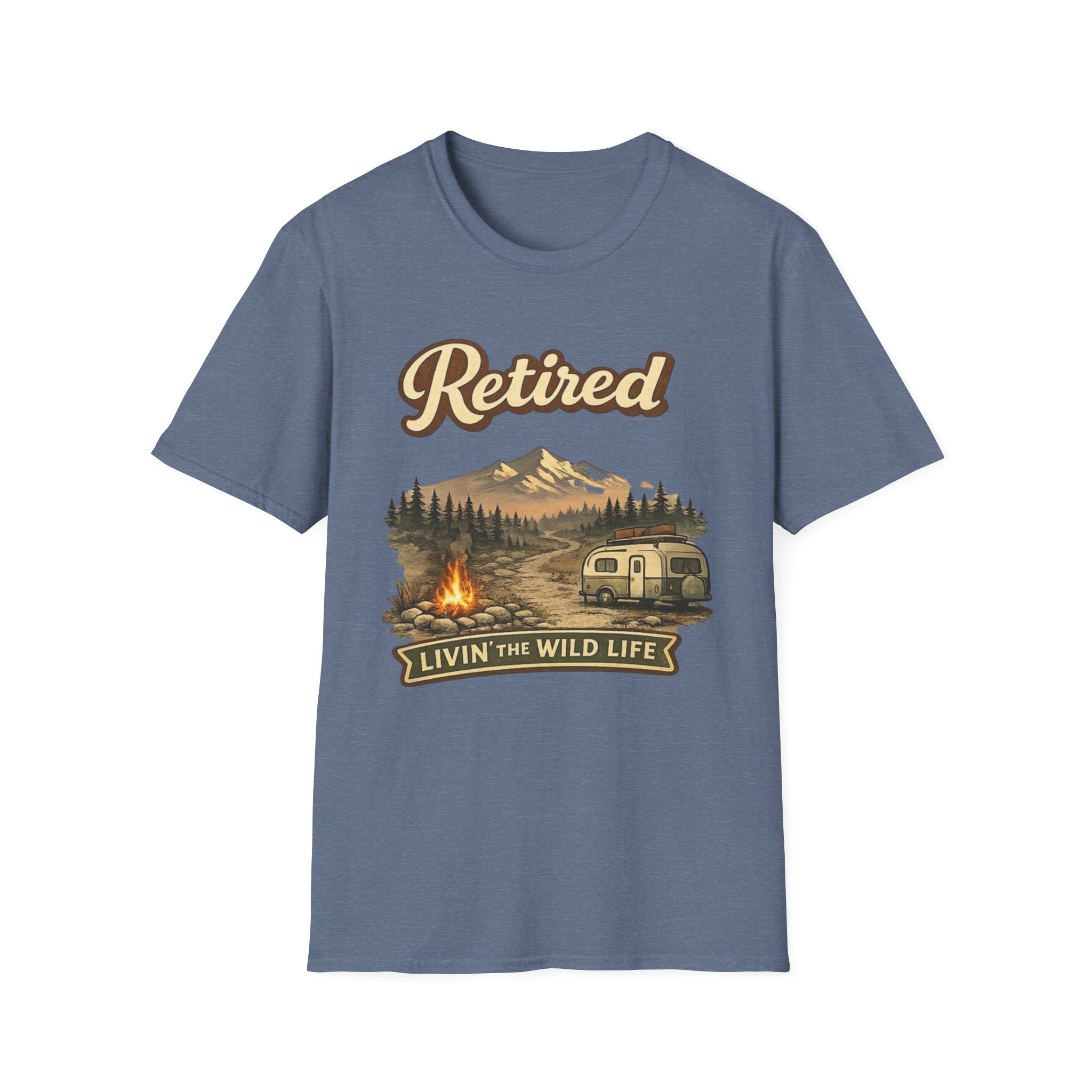 Retired Livin the Wild Life Tee Shirt