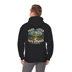 Trail Tested Hoodie — 'Trail Tested Faith Approved' Mountain Adventure Sweatshirt