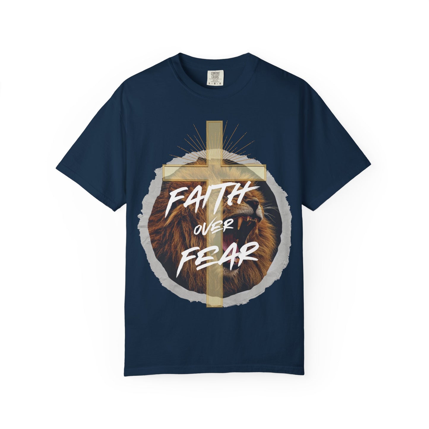 Faith over Fear Lion T-Shirt