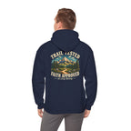 Trail Tested Hoodie — 'Trail Tested Faith Approved' Mountain Adventure Sweatshirt