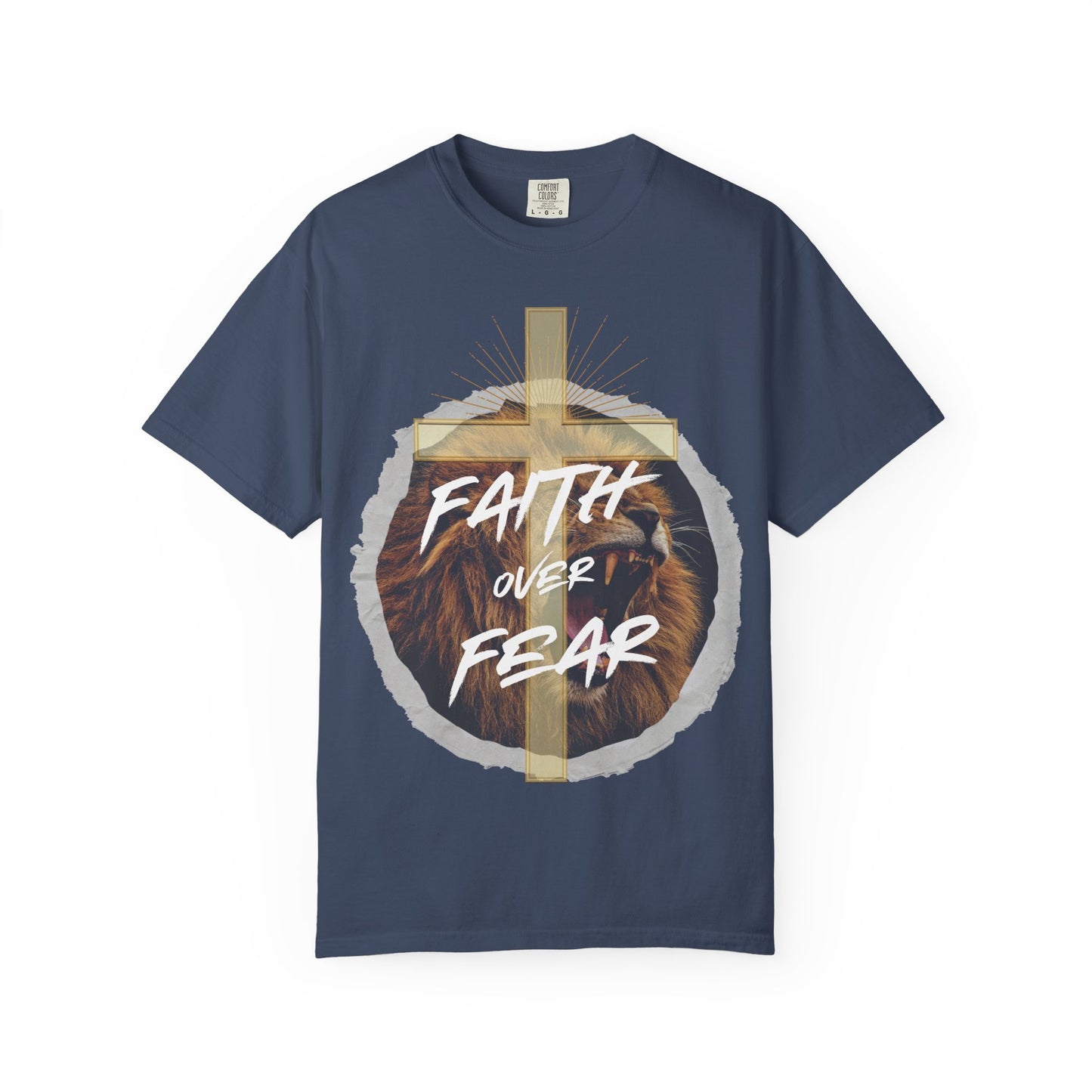 Faith over Fear Lion T-Shirt
