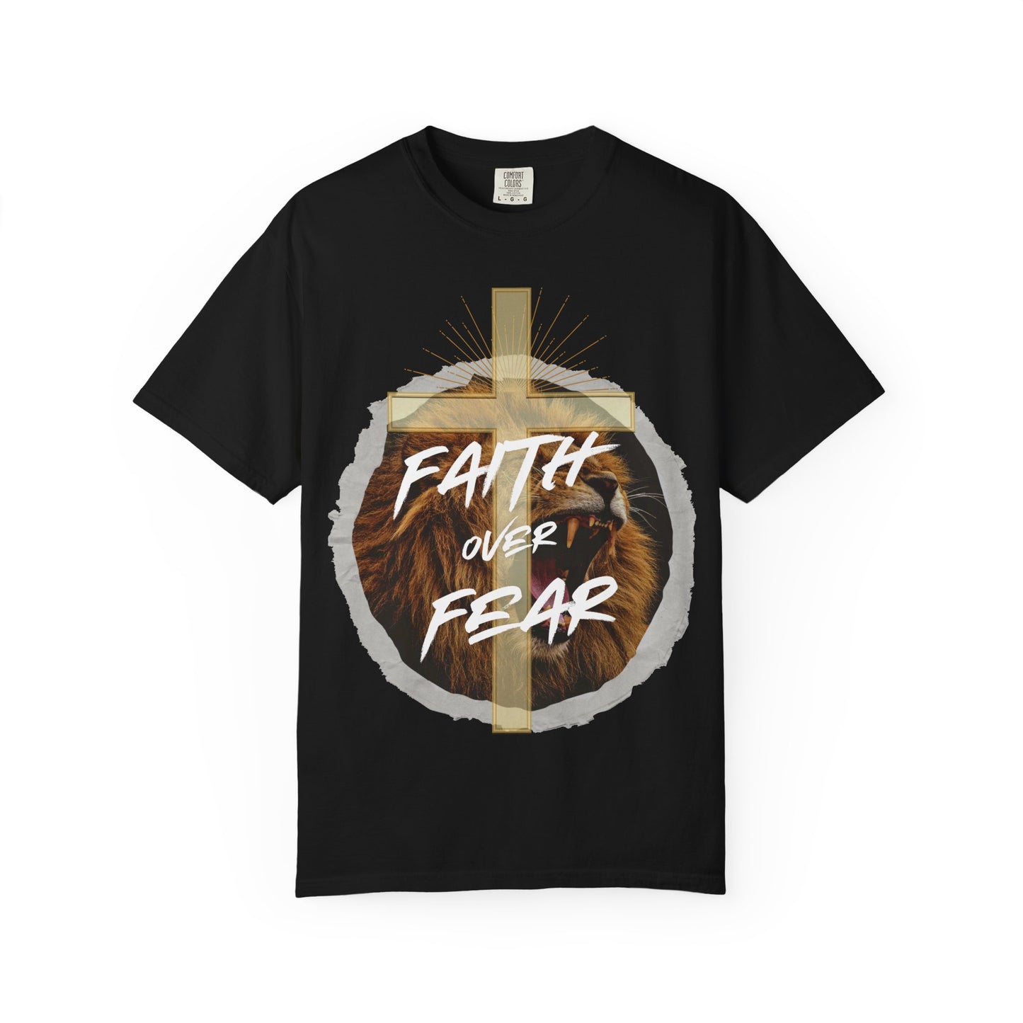 Faith over Fear Lion T-Shirt