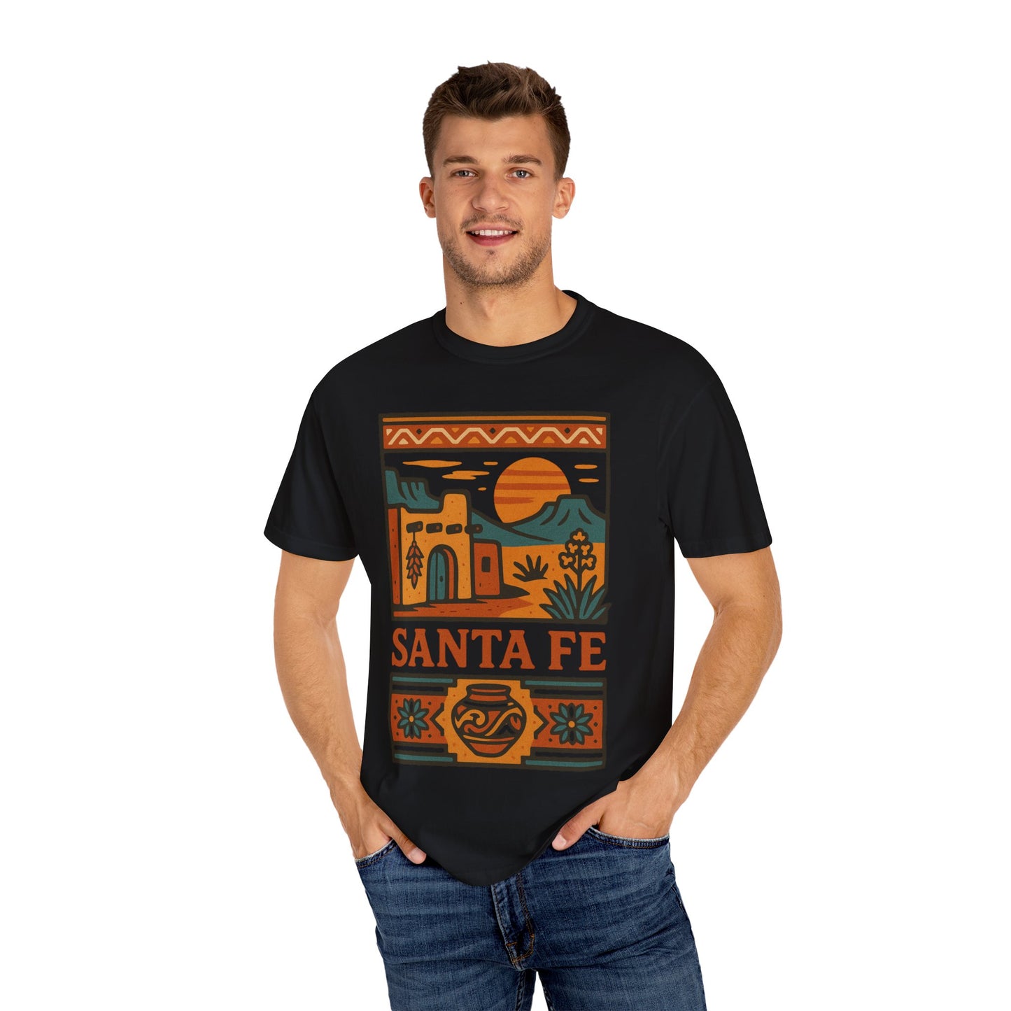 Artdeco Southwest Landscape T-shirt