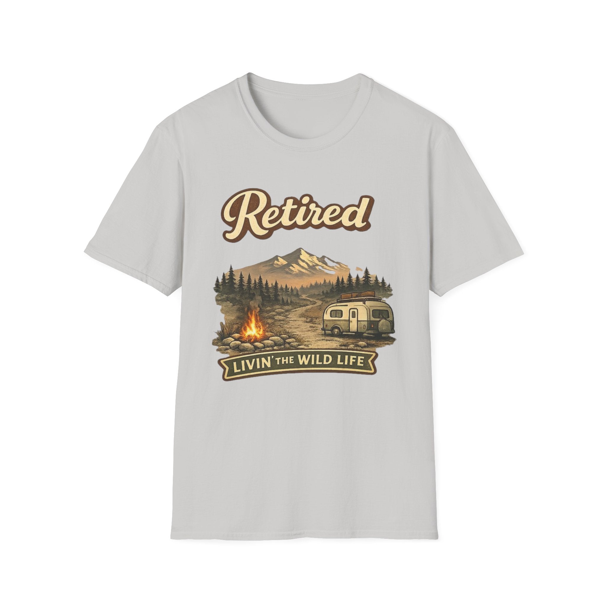 Retired Livin the Wild Life Tee Shirt