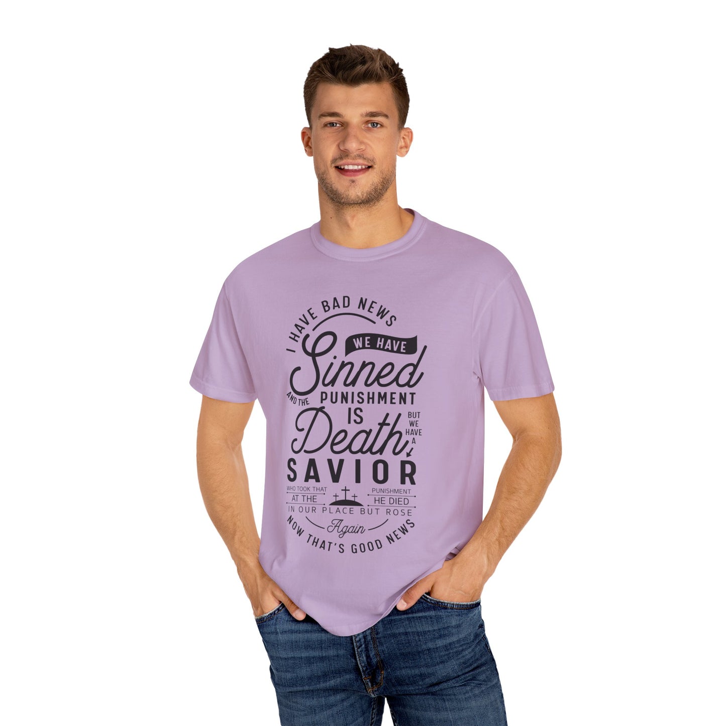 Faith Inspirational Unisex T-Shirt 'We have Sinned'