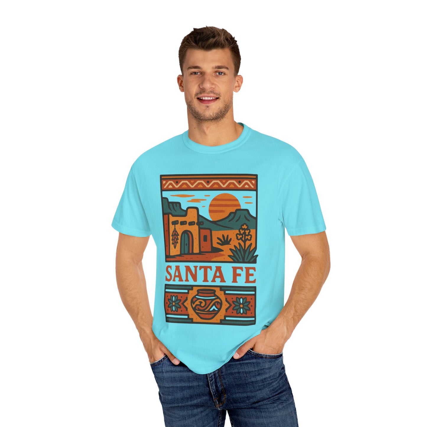 Artdeco Southwest Landscape T-shirt