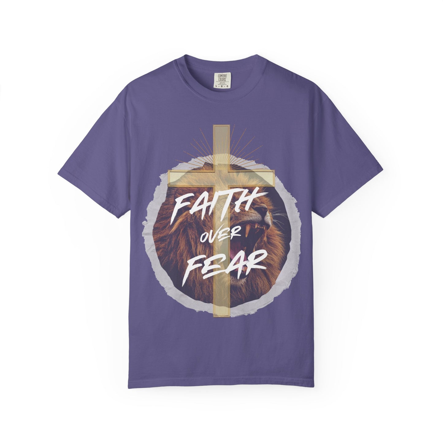 Faith over Fear Lion T-Shirt