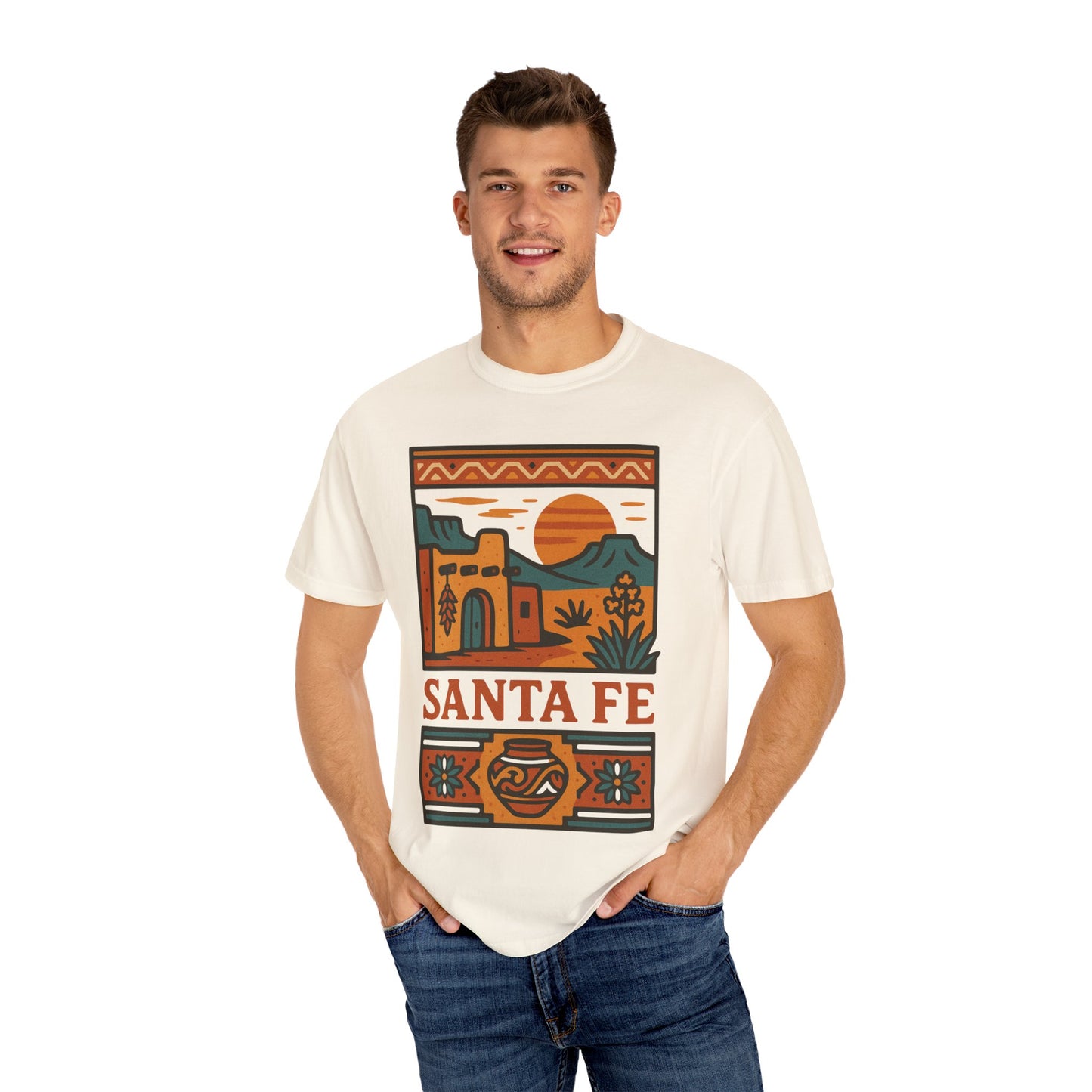 Artdeco Southwest Landscape T-shirt