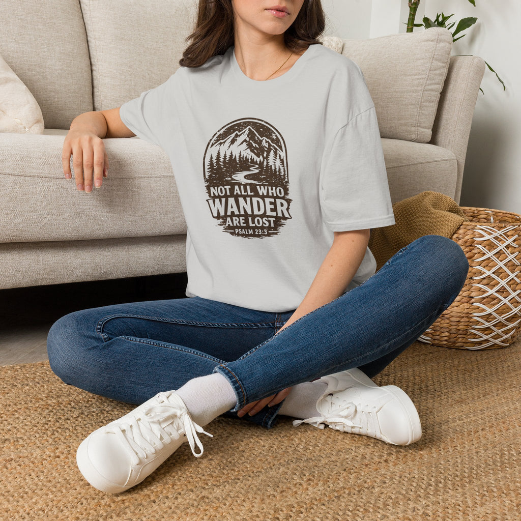 Not All Who Wander Are Lost Tee Shirt