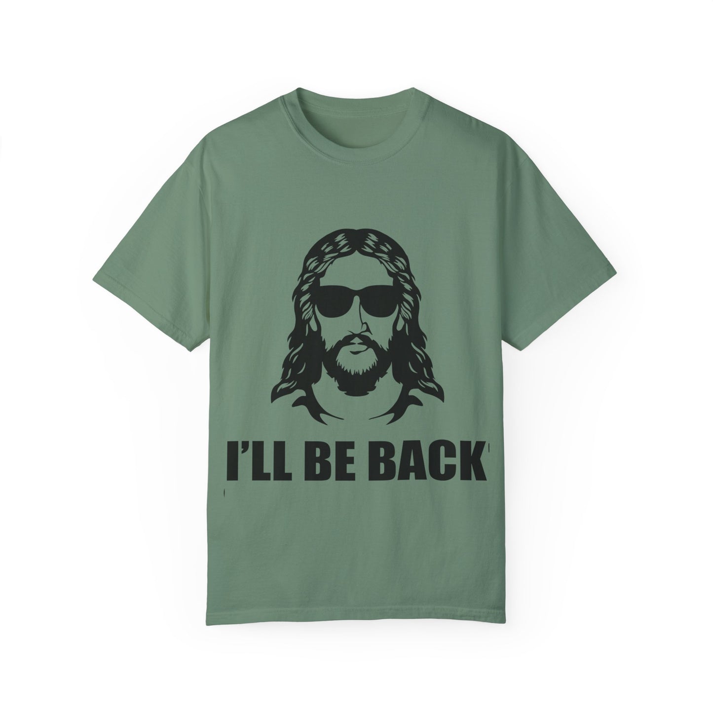 Humorous Jesus Unisex T-Shirt - 'I’ll Be Back' Graphic Tee