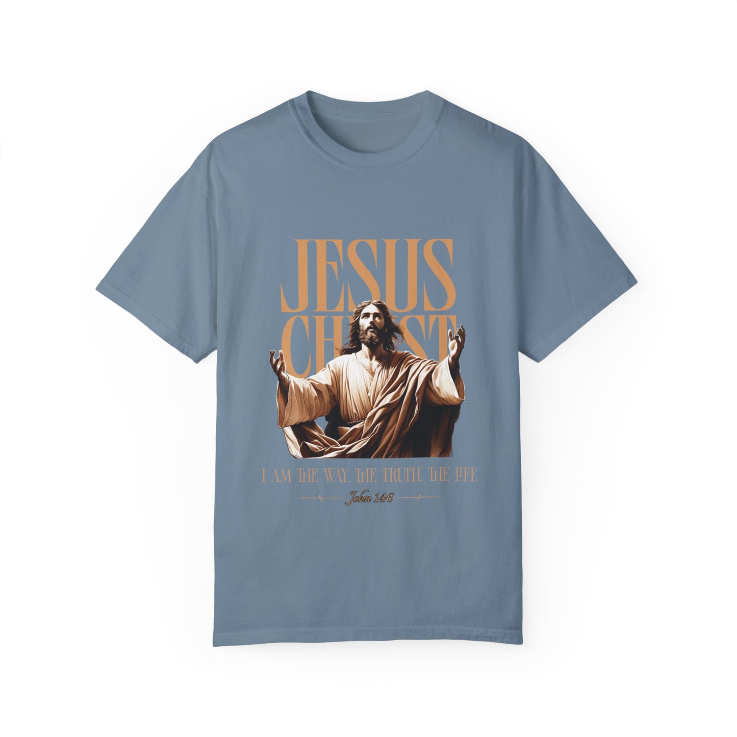 Christian Bible Verse Unisex Tee, The Way The Truth The Life John 14:6 Unisex Shirt, Religious Christian Apparel, Inspirational Graphic Tee, Christian Comfort Tee, John14:6  Scripture