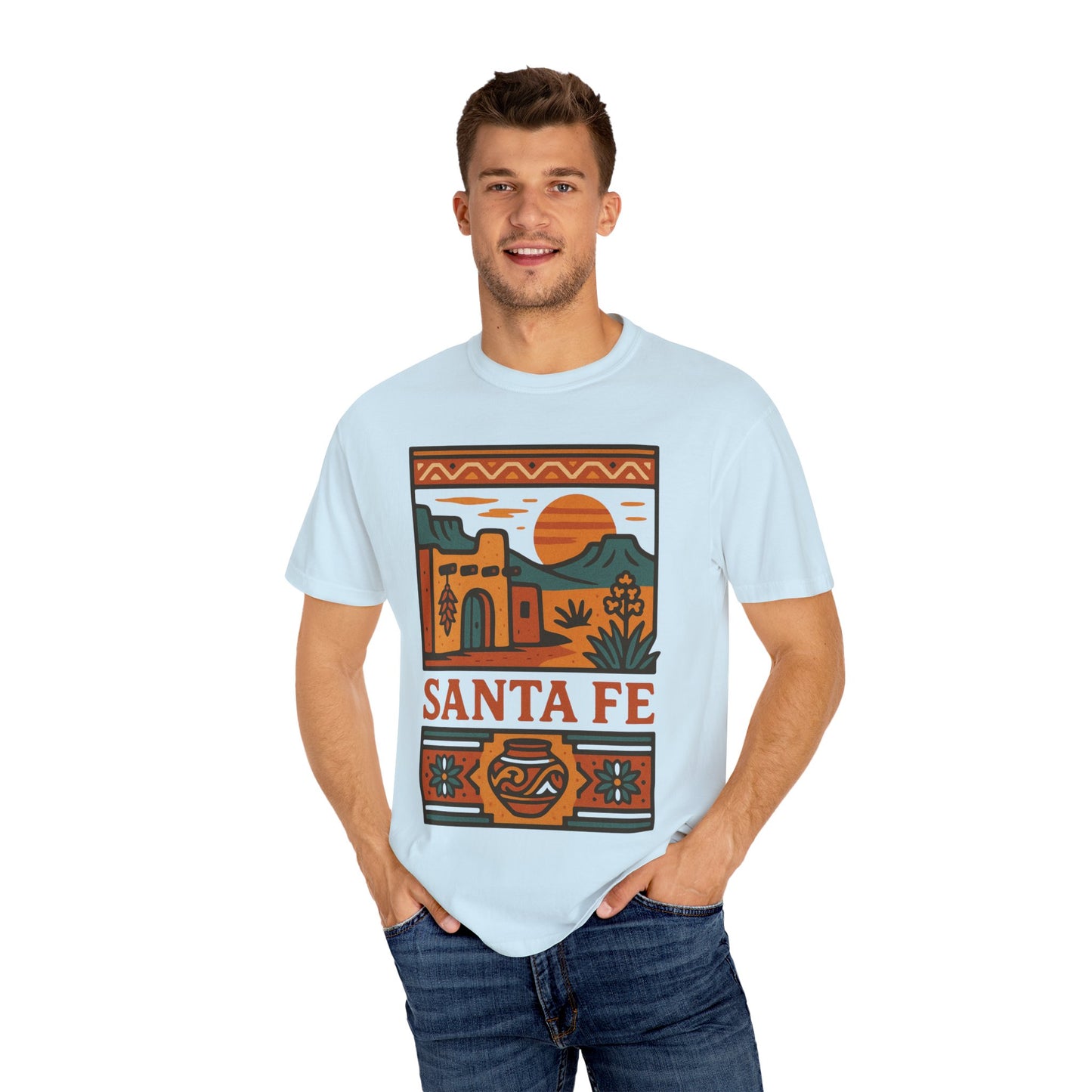 Artdeco Southwest Landscape T-shirt