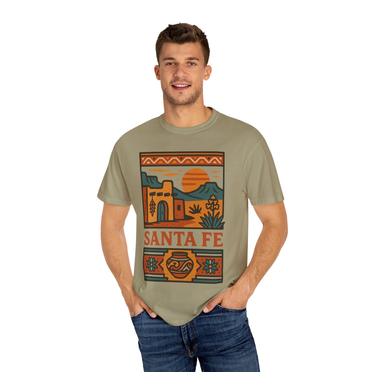 Artdeco Southwest Landscape T-shirt