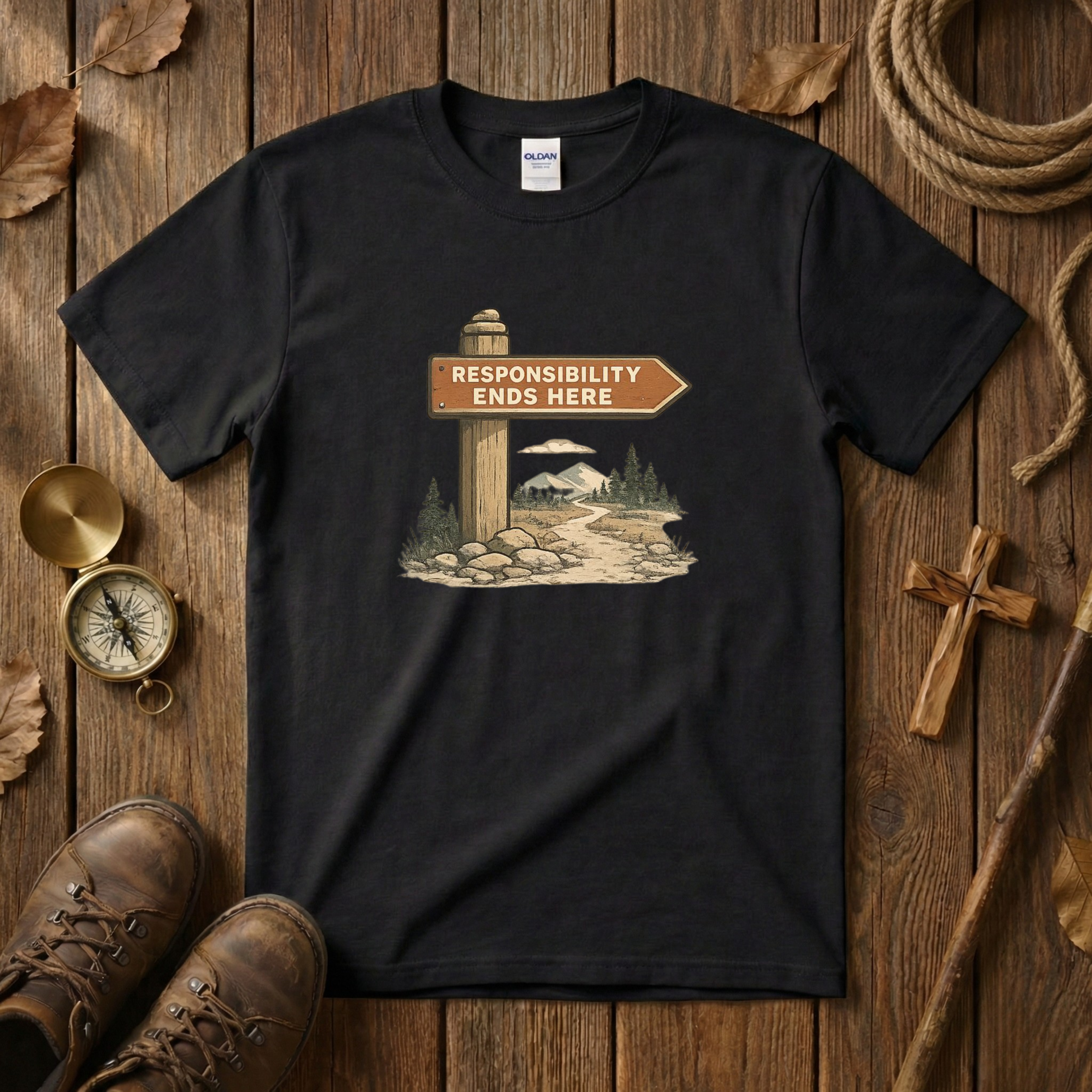 Responsibility Ends Here Tee Shirt