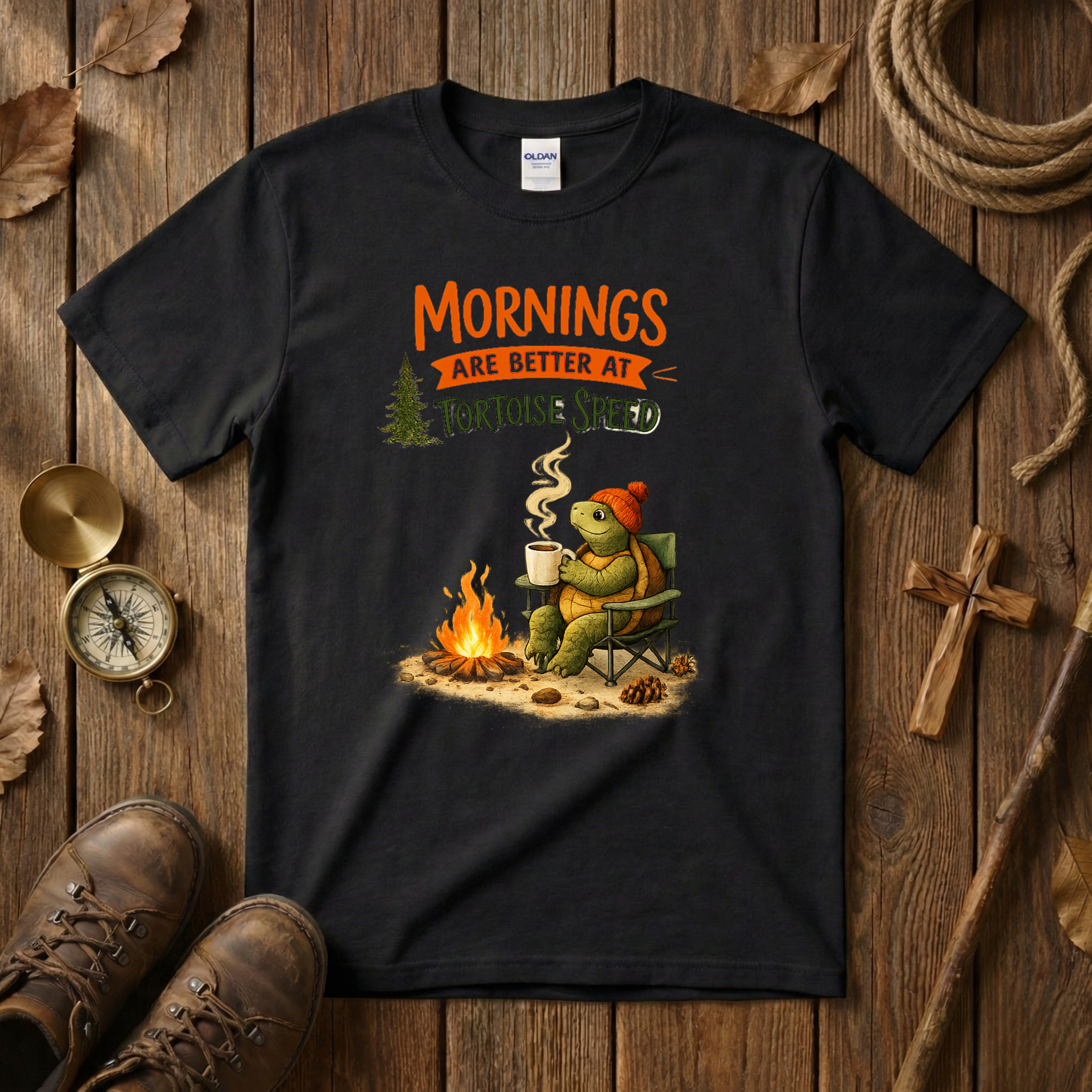 Mornings Are Better Tee Shirt