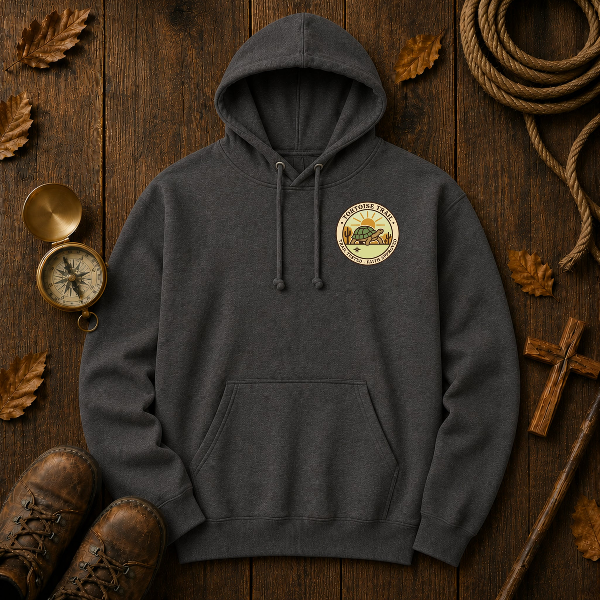 God's Pace, Not the World's Race Hoodie – Christian Sweatshirt, Unisex