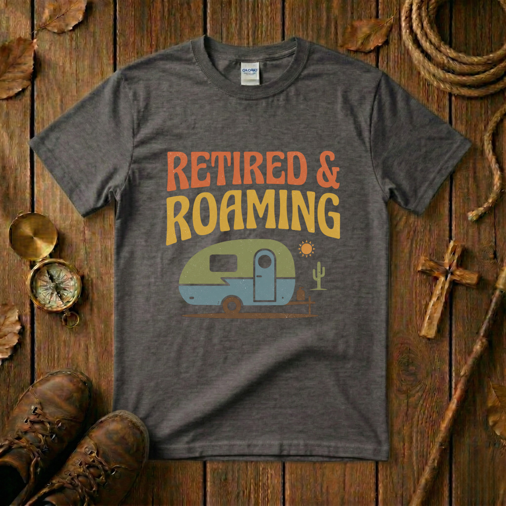 Retired and Roaming  Tee Shirt