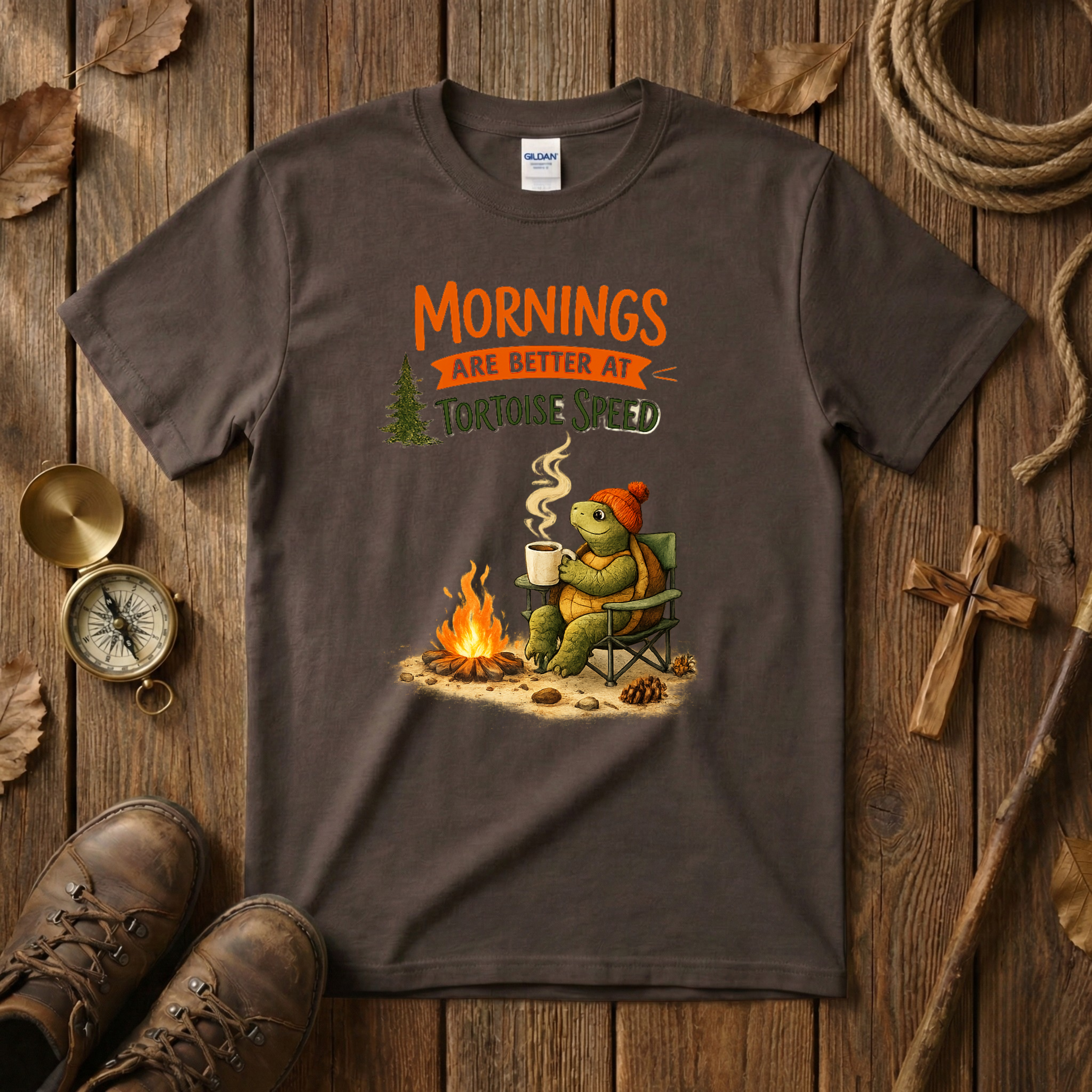 Mornings Are Better Tee Shirt