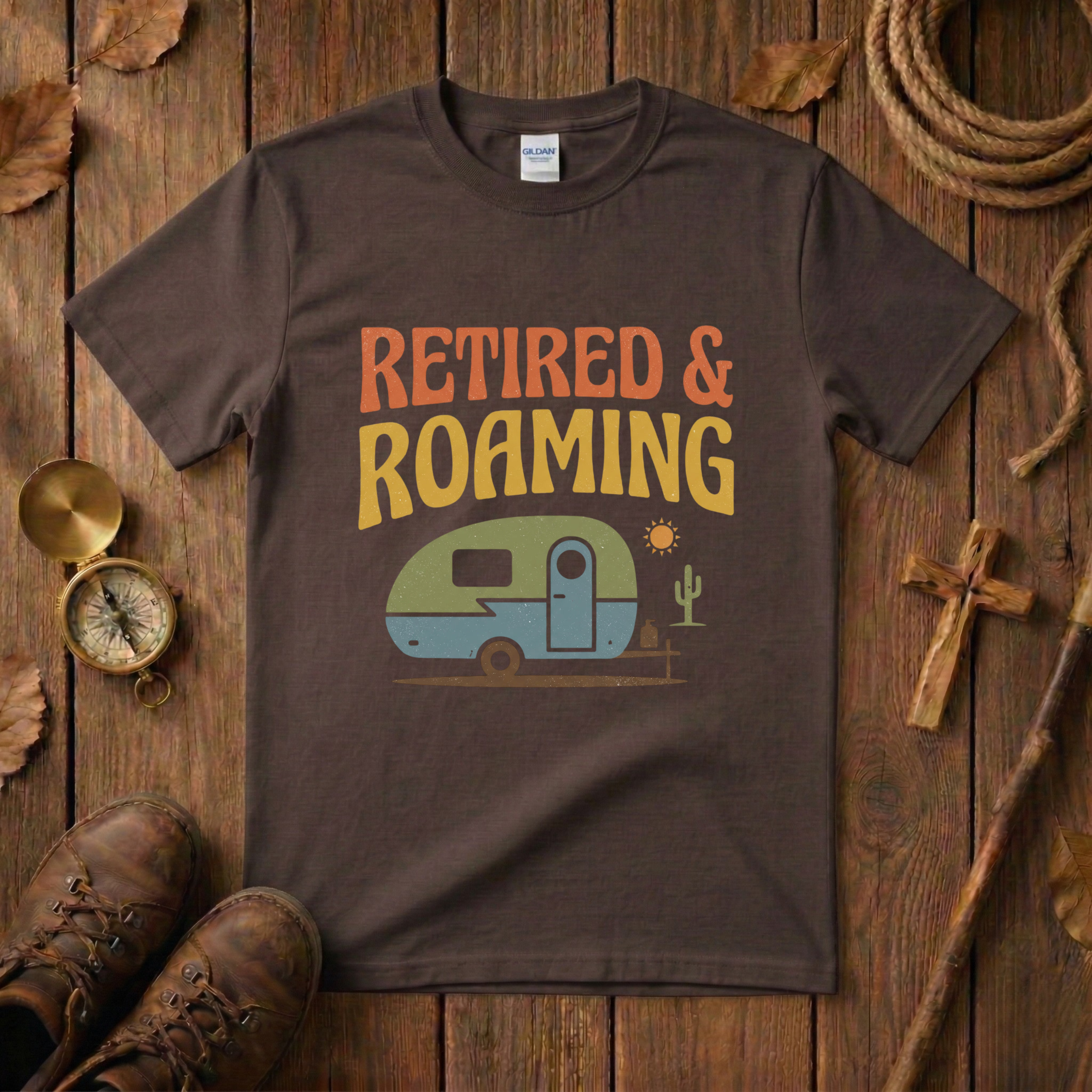 Retired and Roaming  Tee Shirt