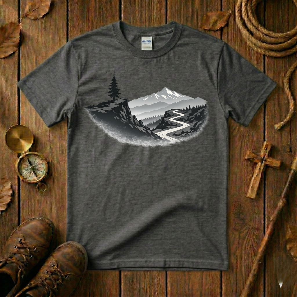 Mountain Vista and Long Trail Tee Shirt