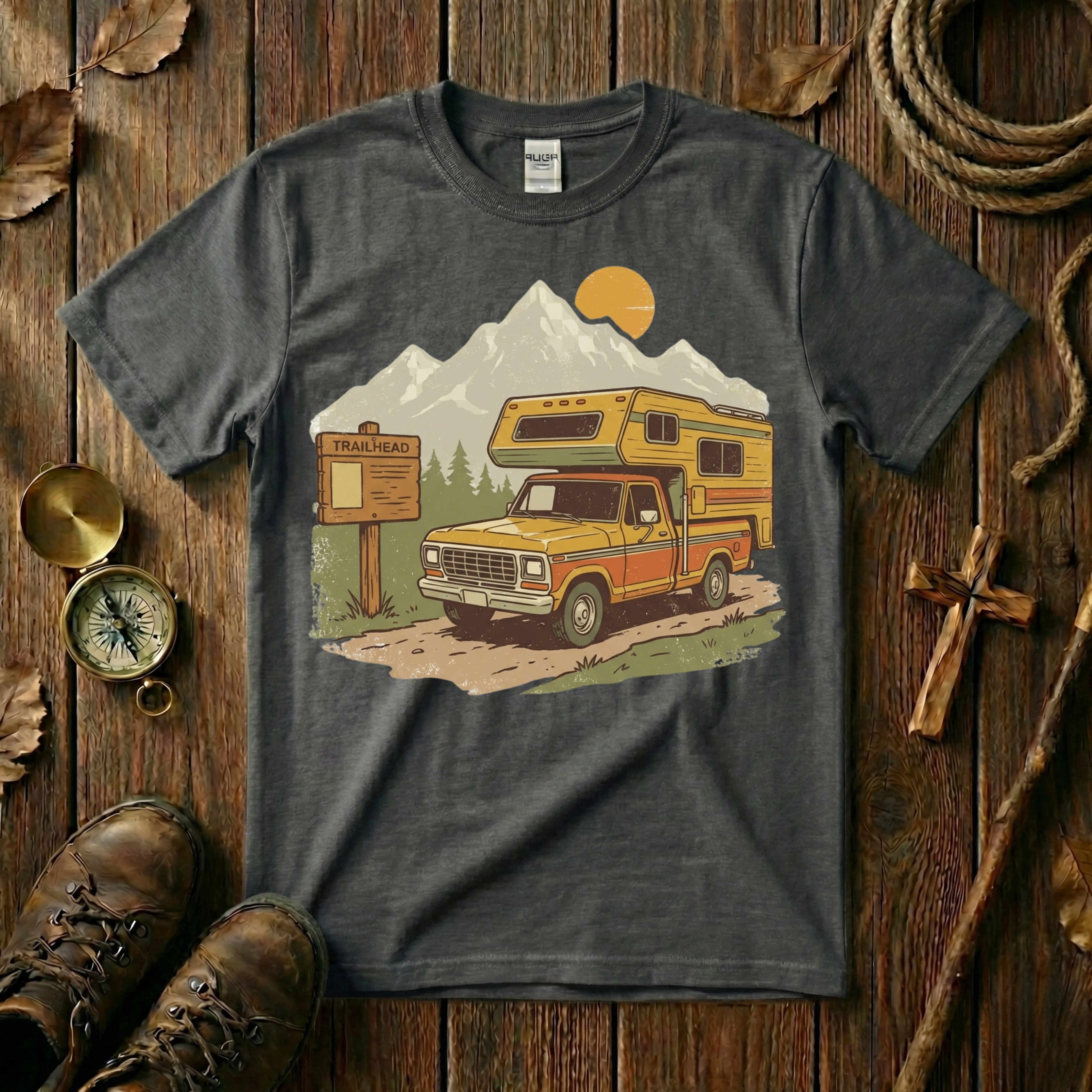 Vintage Camper Tee Shirt