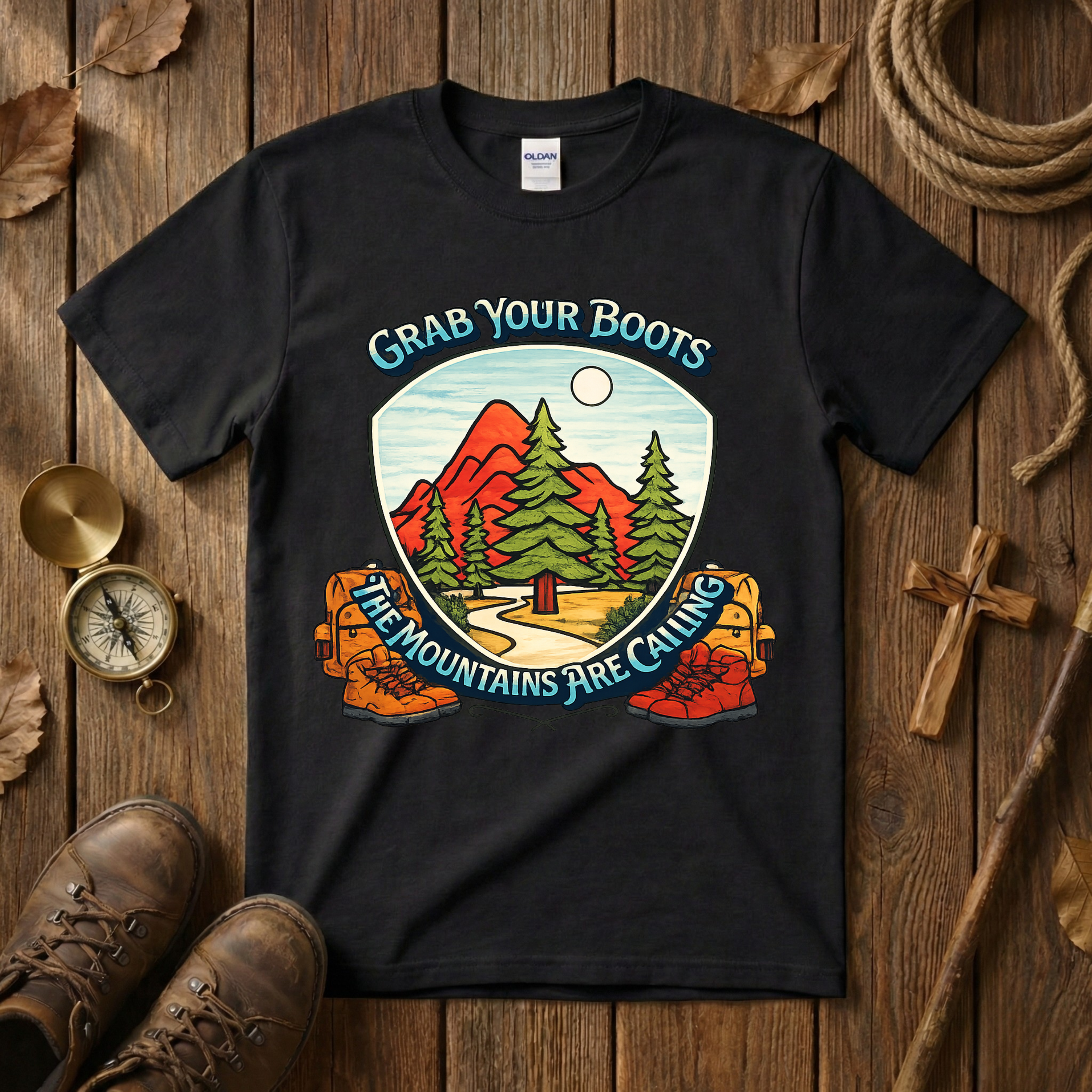 The Mountains are Calling Tee Shirt