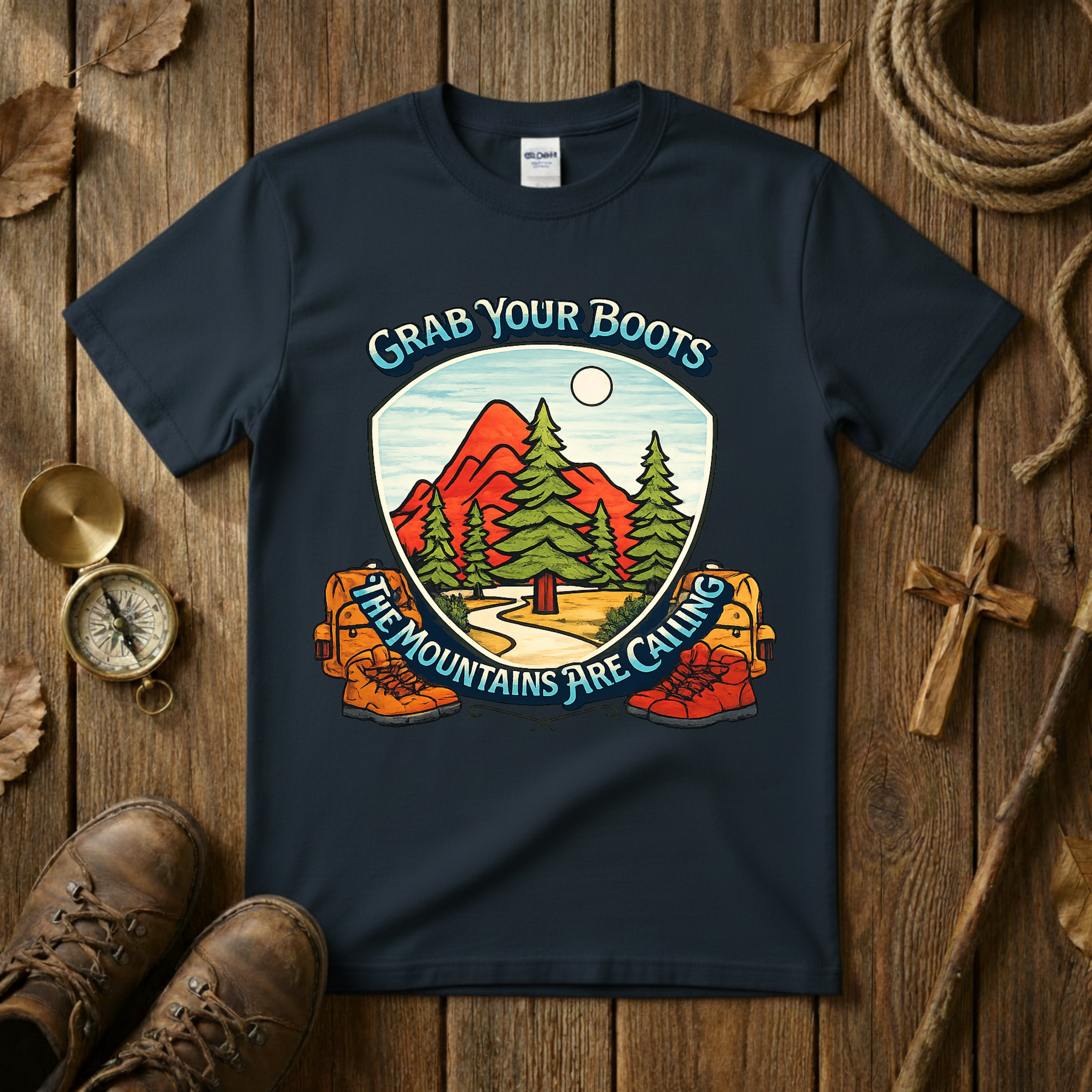 The Mountains are Calling Tee Shirt