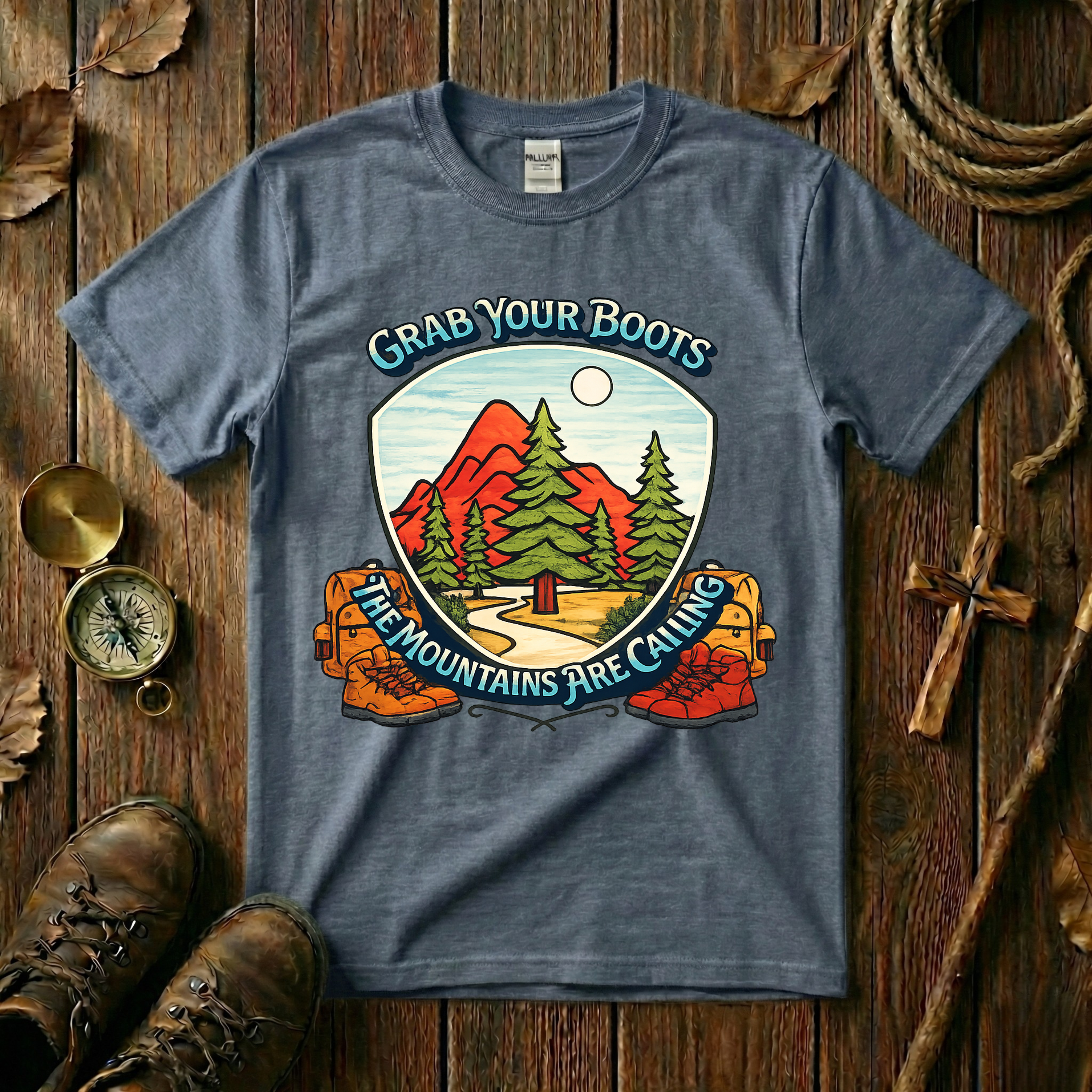 The Mountains are Calling Tee Shirt