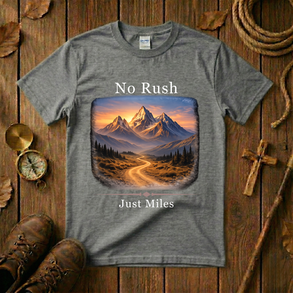 No Rush - Just Miles  Tee Shirt