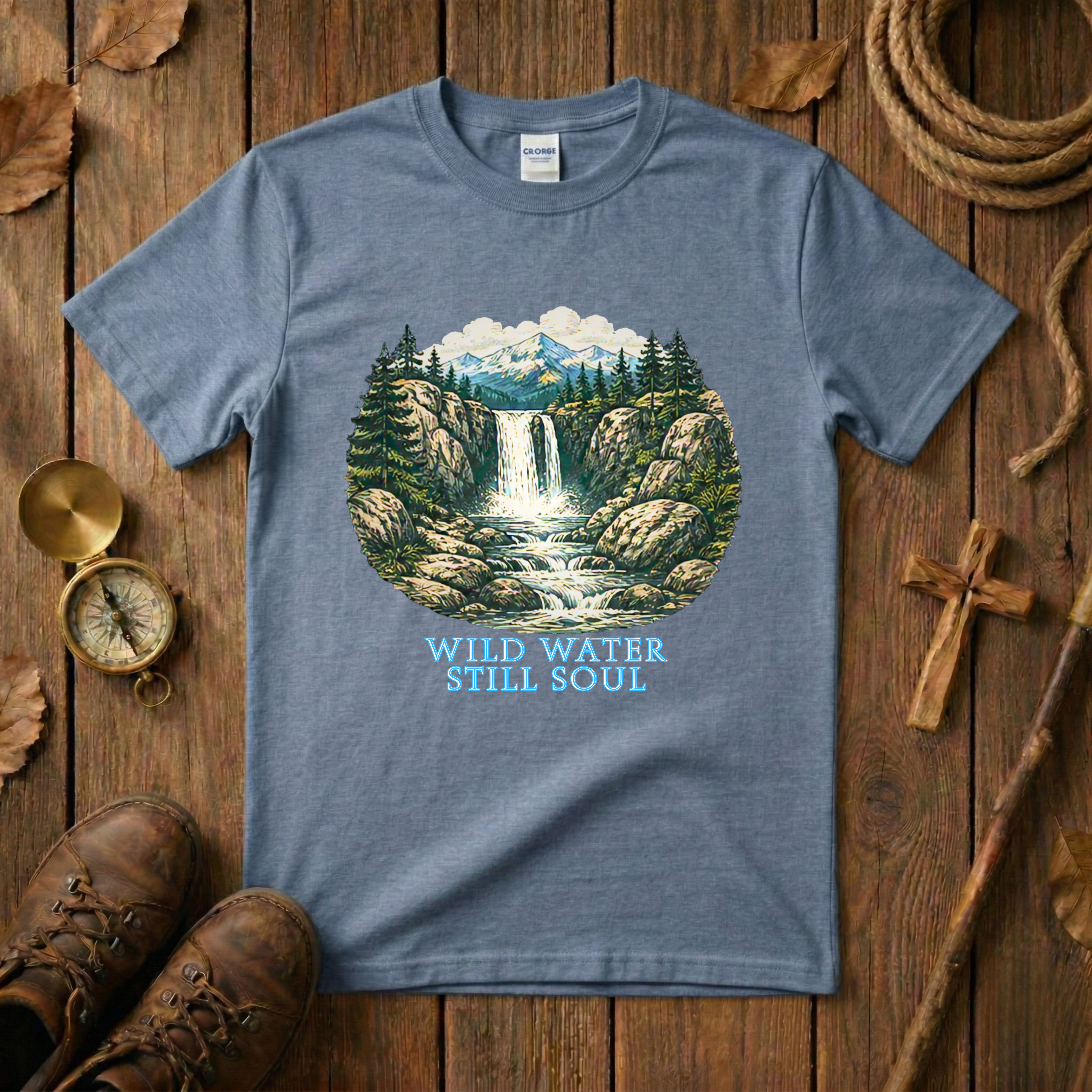 Wild Water Still Soul Tee Shirt