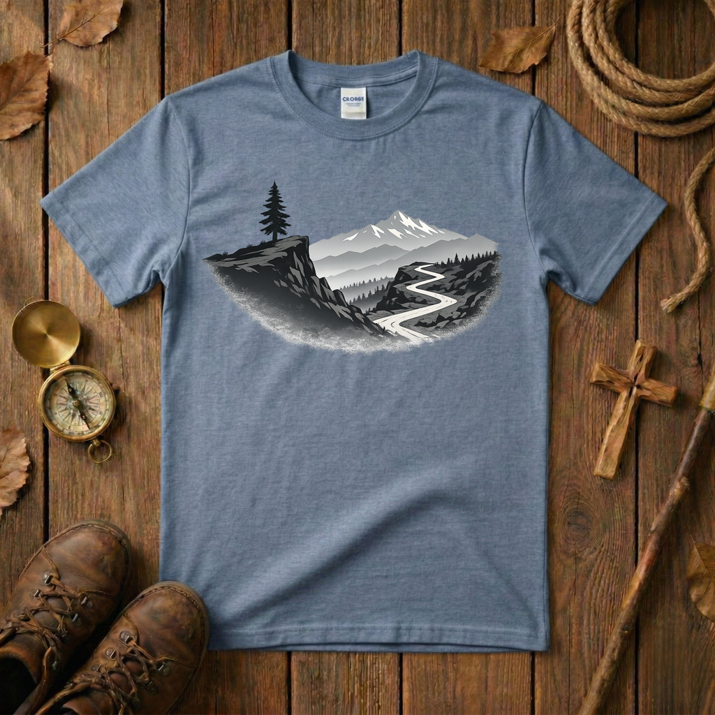 Mountain Vista and Long Trail Tee Shirt
