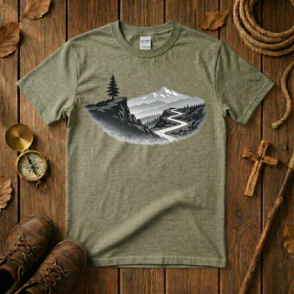 Mountain Vista and Long Trail Tee Shirt