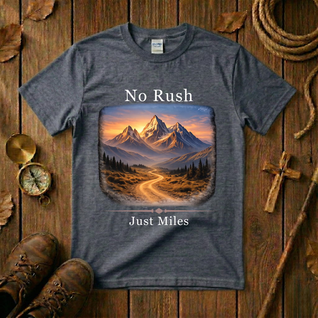No Rush - Just Miles  Tee Shirt