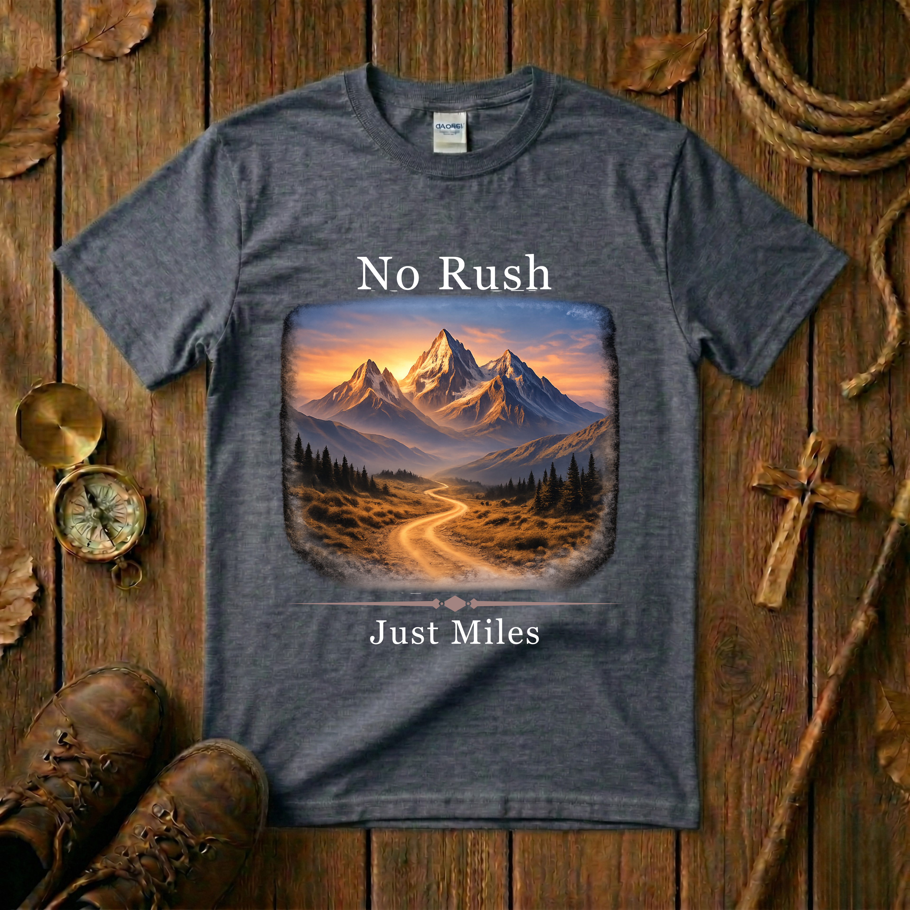 No Rush - Just Miles  Tee Shirt