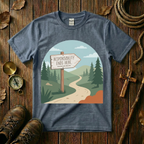 Responsibility Ends Adventure Begins Tee Shirt