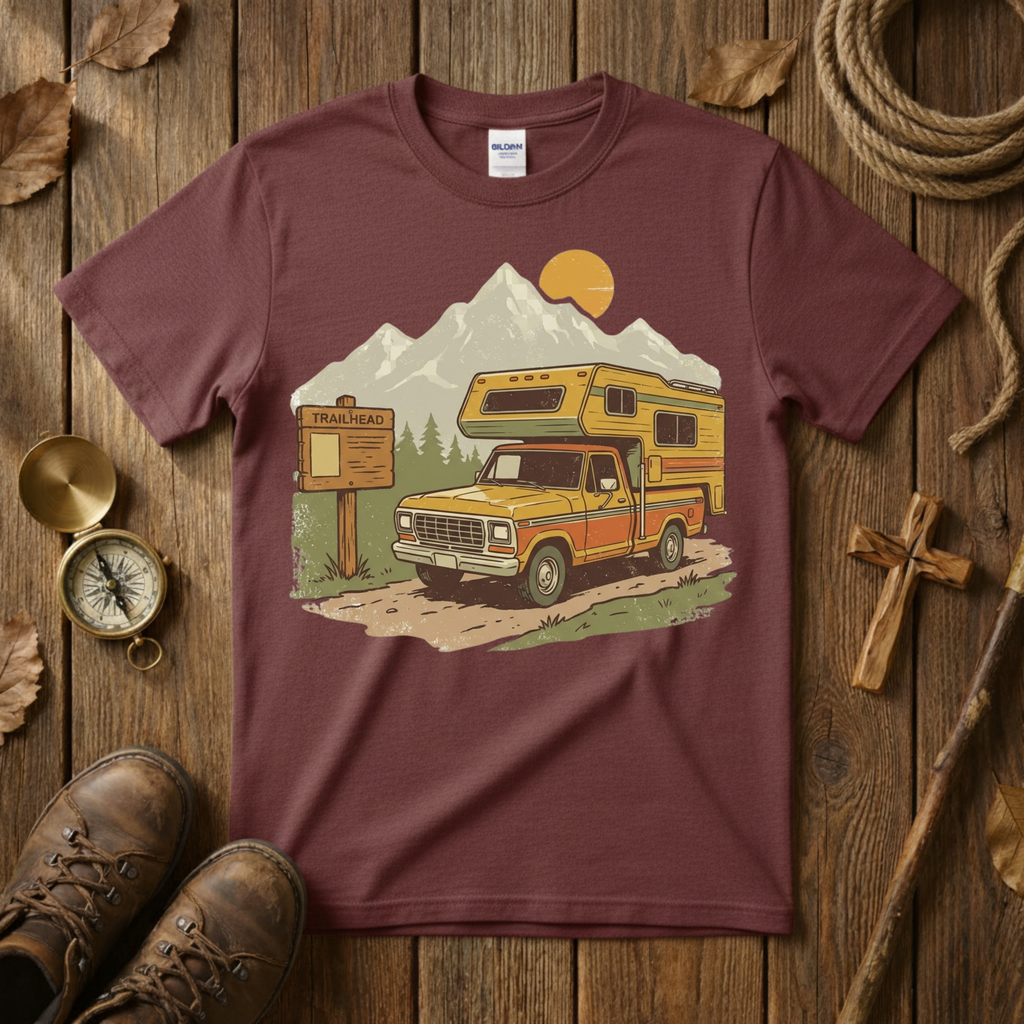Vintage Camper Tee Shirt