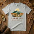 Unplug - Follow the Tortoise Trail Tee Shirt